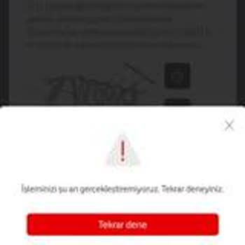 Vodafone Kullanıcı Tanımlama Sürekli Hata Veriyor