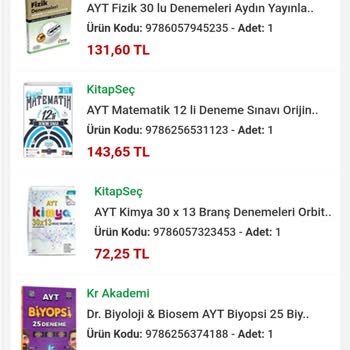 Kitap Seç Siparişim 1 Haftadır Gönderilmedi