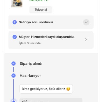 Hepsiburada İndirimde Alınan Ürün