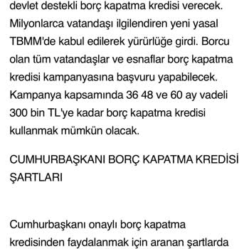 VakıfBank Borç Transferi Konusu Hk.