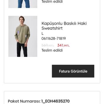 Mavi Yanlış Ürün Teslimi