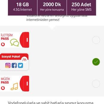 Vodafone Tarife İle Faturalandırma İlişkisizliği