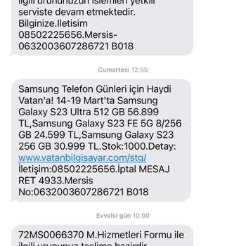 Vatan Bilgisayar Penta Teknolojinin İlgisizliği, Vakumlu Paketin Kargoda Patlama Vakası