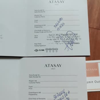 Atasay Firma Tarafından Değişim Talep Edilen Ürüne 2500 TL Para Talep