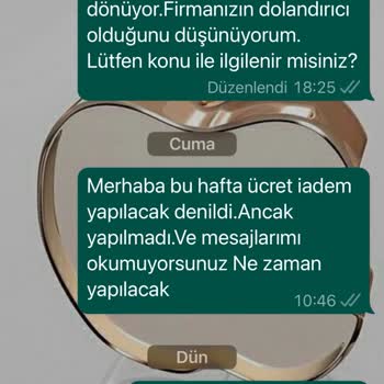 Bell Butik Paramı İade Etmiyorlar