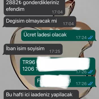 Bell Butik Paramı İade Etmiyorlar