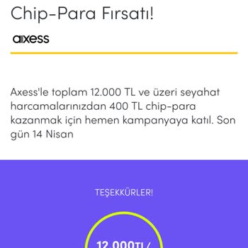 Akbank Chip Para Sözünü Tutmuyor