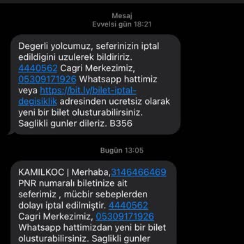 Kamil Koç Yarı Yolda Bıraktı