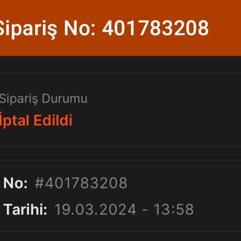 Migros Sanal Market Siparişi İptal Ediyor