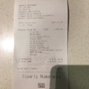 McDonald's Ücretini Ödediğim Ürünü Vermiyorlar.