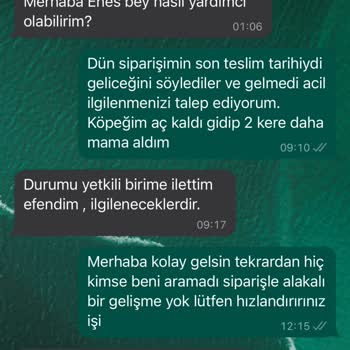 Zoo.com.tr 'den Mama Siparişleri Gelmiyor