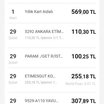 VakıfBank Kart Aidatı Ücreti