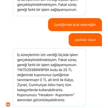 Hepsiburada Siparişi İptal Etti Ve Mağduriyet Gidermiyor.