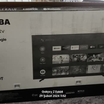 Carrefour SA Ekranı Kırık Ayıplı Ürün Toshiba TV