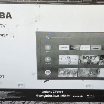 Carrefour SA Ekranı Kırık Ayıplı Ürün Toshiba TV