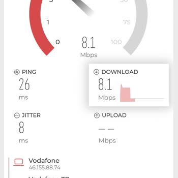 Vodafone Düşük İnternet Hızı