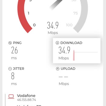 Vodafone Düşük İnternet Hızı