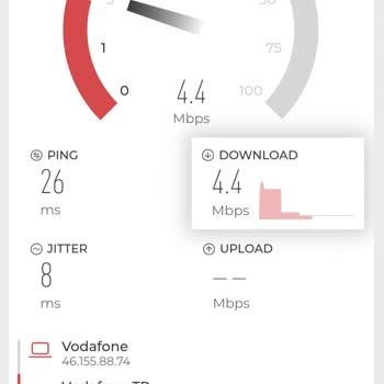 Vodafone Düşük İnternet Hızı