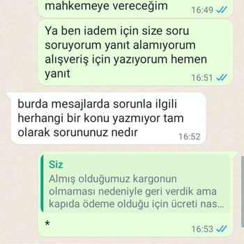 Modareddd (Instagram) Modareddd Satıcısından Şikayetçiyim