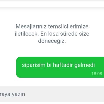 Charmé Butik Bir Haftayı Geçti Siparişim Hala Elimde Değil