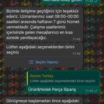 Dyson 6 Ay Önce Cihazımızın Başlığı Ücretsiz Değişmeyi Bekliyor