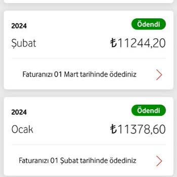 Vodafone Tarifeye Ek Cihaz Aldım Ve Aynı Ayda 2 Adet Fatura Geldi