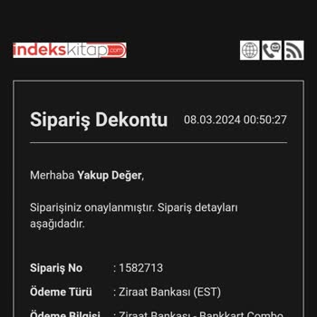 İndeks Kitap Kitap Siparişim Kargolanmadı Ve Erişim Sorunu Yaşıyorum!