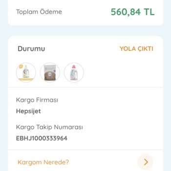 ebebek Kargodan Gelmedi Nerede Olduğu Belli Değil