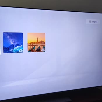 TCL Televizyon Ekranında Gölge Var