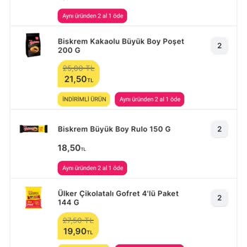Migros Pişmanlığı Ürünlerimi İptal Etti