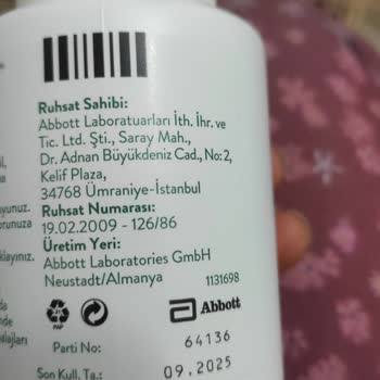 Abbott İlaç Kreon 2500 İlacı Domuz Katkıları