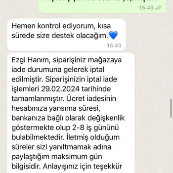 A101 Kapıda İptal Olan Sipariş İçin Ücret İadesi Yapmıyor