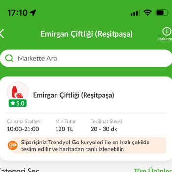 Trendyol & Emirgan Çiftliği Sorun Yaşattı