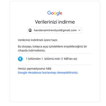 Gmail Google Hesabınızı Kurtarmayı Deneyebilirsiniz.