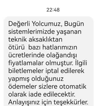 Anadolu Jet Ajet Bilet İptali
