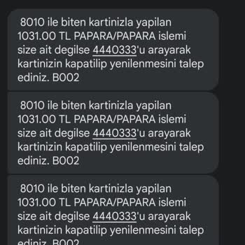 Şüpheli İşleme Garanti Bankası Müdahale Etmiyor.