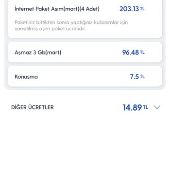 Turkcell Aşmaz Tarife Her Ay Paket Aşımından Fazla Fatura Ödetiyor