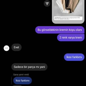 Gentilbutik Müşteri Memnuniyetsizliği Ve Değişim Sorunları