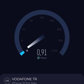 Vodafone İnterneti Çok Kötü