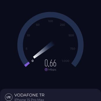 Vodafone İnterneti Çok Kötü