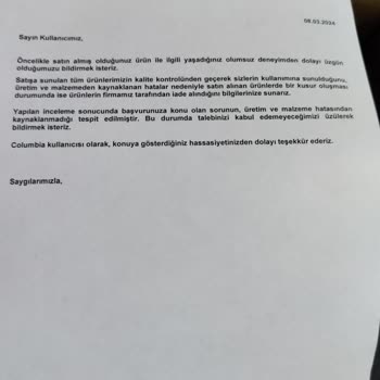 Su Geçirmez Columbia Ayakkabı İlk Yağmurda Su Alıyor