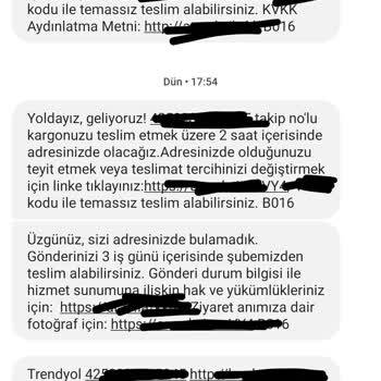 Aras Kargonuzu Getirdik Sizi Adreste Bulamadık Yalanı