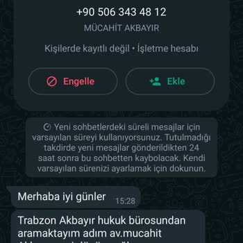 Ankara Barosu Müşteri Yardım Talebi Ve Hukuki Süreç Kaygısı