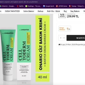Mrs. Umrantoo Bilgilendirme Yapılmadan İçerik Değiştirilen Cell To Derm Krem
