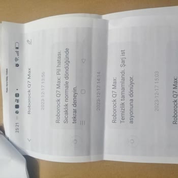 Roborock Emperor Bozuk İkinci El Ürün Gönderdi