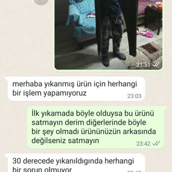 Nars Moda- Soğuk Suda Yıkanan Ürün Her Yerden Yamuldu