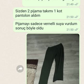 Nars Moda- Soğuk Suda Yıkanan Ürün Her Yerden Yamuldu