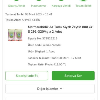 Çiçek Sepeti Siparişimde Fiyat Farklılığı!