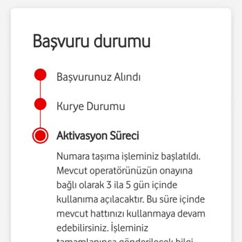 Vodafone E-devlet Yoluyla Numara Taşıma Sorunu!