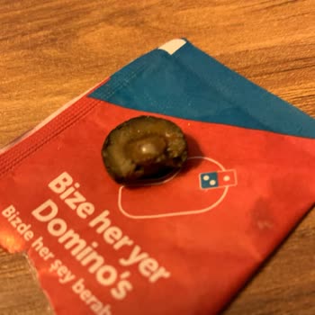 Domino's Pizza Çekirdeği Çıkarılmayan Zeytin